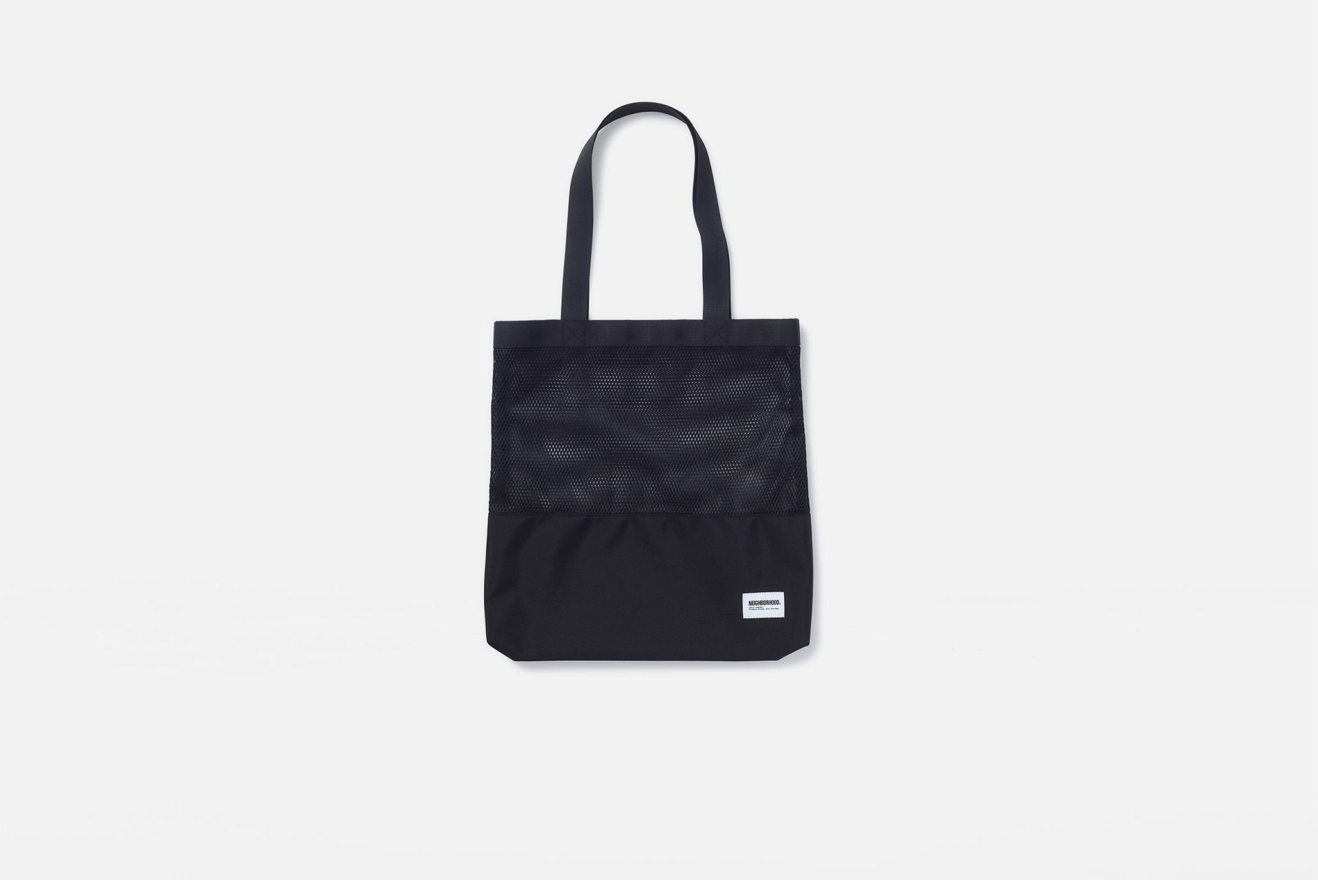 バッグ NEIGHBORHOOD/MESH DRAWSTRING TOTE BAG NEIGHBORHOOD(ネイバーフッド)｜MESH DRAWSTRING TOTE BAG｜正規通販